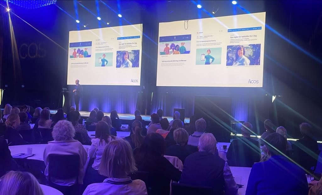 Acos brukarseminar har opna